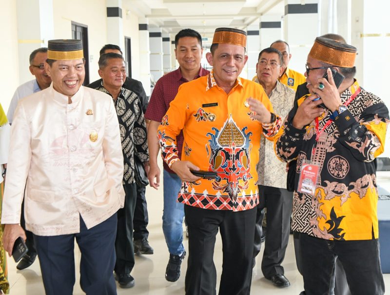 Gubernur Kepri Ansar Ahmad saat menghadiri Pembukaan MUSWIL IV BPW KKSS Kepri di CK Hotel Tanjungpinang, Sabtu (25/5/2024). Foto: Diskominfo Kepri