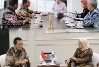 Gubernur Provinsi Kepulauan Riau (Kepri) Ansar Ahmad melakukan kunjungan kerja di Jakarta dengan beraudiensi bersama Menteri PPN/Kepala Bappenas Suharso Monoarfa dan Menteri Ketenagakerjaan Ida Fauziah di ruang kerja kementerian masing-masing pada Kamis (27/6/2024). Foto: Diskominfo Kepri