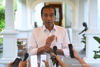 Presiden Joko Widodo saat memberikan keterangan terkait bahaya praktik perjudian baik online maupun offline di Istana Negara Jakarta, Rabu (12/6/2024). Foto: Tangkapan Layar Youtube Setpres/Untung S/InfoPublik