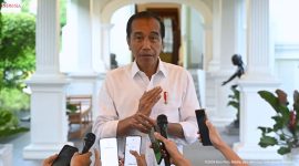 Presiden Joko Widodo saat memberikan keterangan terkait bahaya praktik perjudian baik online maupun offline di Istana Negara Jakarta, Rabu (12/6/2024). Foto: Tangkapan Layar Youtube Setpres/Untung S/InfoPublik
