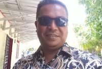 Izhar, koordinator Kecamatan Tim Amsakar Achmad Belakangpadang. Foto: Istimewa