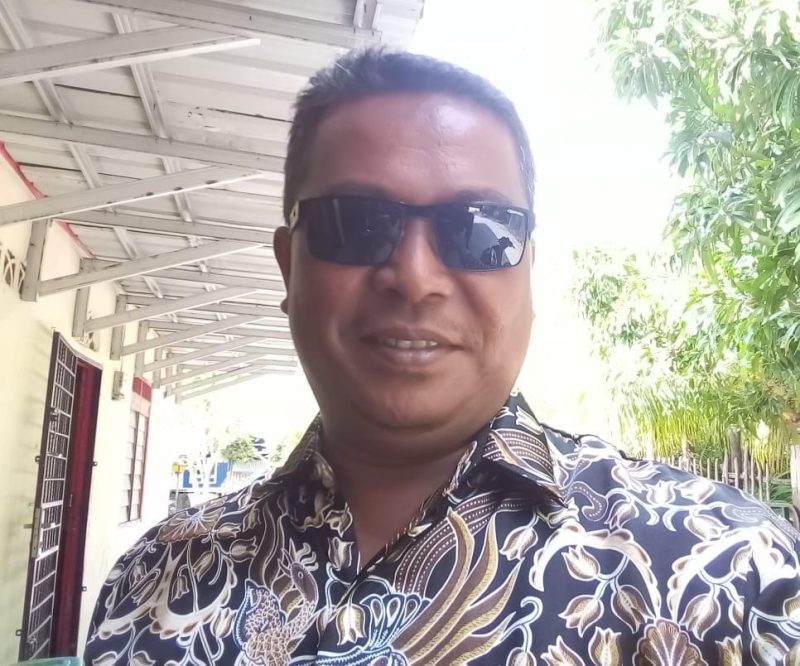 Izhar, koordinator Kecamatan Tim Amsakar Achmad Belakangpadang. Foto: Istimewa