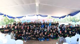 PT PLN Batam memperingati Hari Lingkungan Hidup Sedunia (HLH) dengan aksi bersih Pantai Tanjung di Kelurahan Tanjung Uma, Kecamatan Lubuk Baja, Kota Batam, pada Rabu 5 Juni 2024. Foto: PLN Batam untuk INIKEPRI.COM