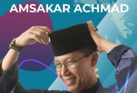 Flyer dukungan ke Amsakar Achmad. Foto: Istimewa