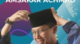 Flyer dukungan ke Amsakar Achmad. Foto: Istimewa