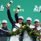 Pebalap nasional, Sean Gelael, berhasil finis di posisi dua pada race of 24 hours Le Mans di Circuit de la Sharte, Prancis pada Sabtu (15/6/2024) hingga Minggu (16/6/2024) waktu setempat dengan dukungan Pertamax Turbo. Foto: Istimewa