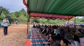 Wakil Wali Kota Batam Amsakar Achmad di Tasyakuran Sedekah Bumi Tembesi Lama. Foto: INIKEPRI.COM