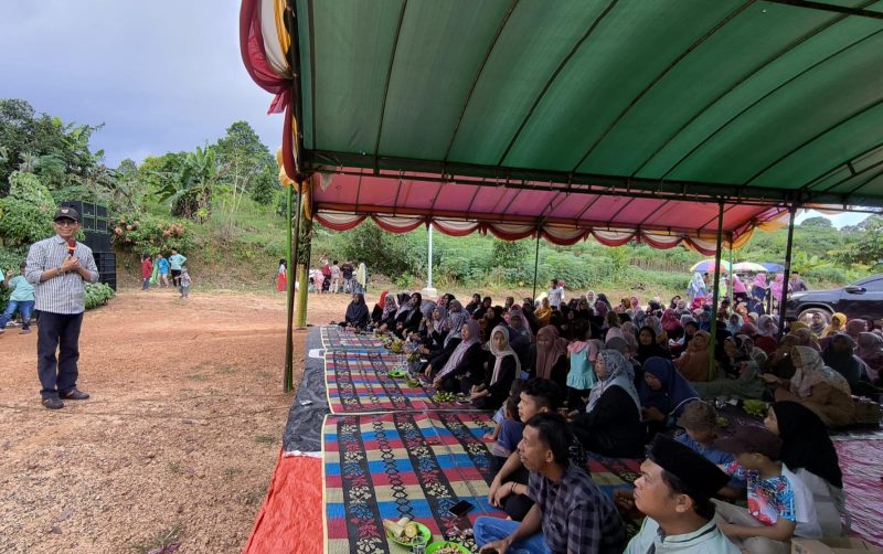 Wakil Wali Kota Batam Amsakar Achmad di Tasyakuran Sedekah Bumi Tembesi Lama. Foto: INIKEPRI.COM