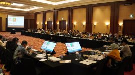 Kepala Badan Bahasa, E. Aminudin Aziz pada Rapat Dengar Pendapat (RDP) dengan Komisi X DPR RI di Jakarta. Foto: Dok Kemendikbudristek