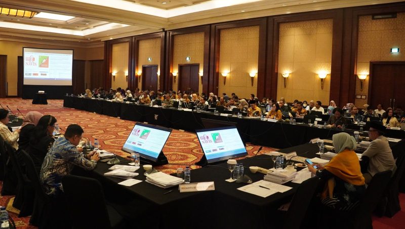 Kepala Badan Bahasa, E. Aminudin Aziz pada Rapat Dengar Pendapat (RDP) dengan Komisi X DPR RI di Jakarta. Foto: Dok Kemendikbudristek