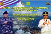 Pagelaran event Navy Open Water Swimming Kepri 2024 yang akan berlangsung di Tugu Sirih, Kota Tanjungpinang pada Sabtu (08/06) mendatang. Foto: Diskominfo Kepri