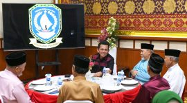 Gubernur Kepulauan Riau H. Ansar Ahmad menghadiri acara Silaturahmi Bersama LAM Provinsi Kepri bertempat di Gedung Daerah, Tanjungpinang, Senin (17/6/2024) malam. Foto: Diskominfo Kepri