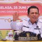 Pemerintah Provinsi Kepulauan Riau kembali menggelar Rapat Koordinasi Forum Komunikasi Pimpinan Daerah (Forkopimda) dan Pemerintah Daerah Kabupaten/Kota Se-Provinsi Kepri di Gedung Daerah, Tanjungpinang, Selasa (25/6/2024). Foto: Diskominfo Kepri