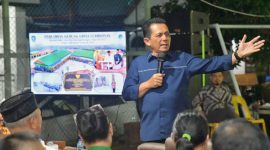 Gubernur Kepulauan Riau (Kepri) H. Ansar Ahmad kembali menggelar silaturahmi dengan masyarakat Kota Batam, kali ini bersama masyarakat Legenda Malaka, Kelurahan Baloi, Batam pada Jumat (28/6/2024). Foto: Diskominfo Kepri