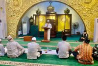 Pemerintah Kota (Pemko) Tanjungpinang menggelar peringatan Tahun Baru Islam 1 Muharram 1446 Hijriah, di Masjid Agung Al Hikmah, Kota Tanjungpinang, Kepulauan Riau, Sabtu (6/7/2024) malam. Foto: Diskominfo Tanjungpinang