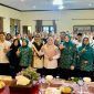 Pembukaan pelatihan Ecoprint, yang digelar Dinas Perpustakaan dan Kearsipan (DPK), di aula kantor Camat Tanjungpinang Timur, Rabu (10/7/2024). Foto: Diskominfo Tanjungpinang