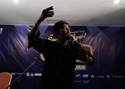 Rico Parulian saat di show 