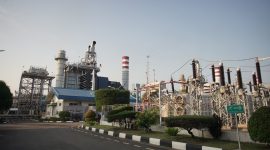 Pembangkit Listrik Tenaga Gas Uap (PLTGU) sebagai salah satu _backbone_ sistem Batam yang menjadi penyumbang pasokan listrik sekitar 17 % di Kota Batam dengan kapasitas 2x45 Mega Watt (MW) plus 37 MW dengan tambahan Gas Turbine. Foto: PLN Batam untuk INIKEPRI.COM