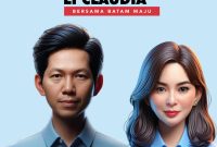 Ilustrasi AI Amsakar Achmad dan Li Claudia Chandra. Foto: INIKEPRI.COM