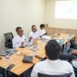 PT PLN Batam bersilaturahmi dengan Asosiasi Pengusaha Indonesia (Apindo) Kota Batam dan Kepri di Menara Aria Harbour Bay, Batam. Sekretaris Perusahaan PT PLN Batam, Zulhamdi bersama Manager Komunikasi dan TJSL Bukti Panggabean disambut langsung oleh Stanly Rocky Ketua DPP Apindo Kepulauan Riau dan Rafki Rasyd DPK Apindo Kota Batam. Foto: PLN Batam untuk INIKEPRI.COM