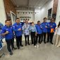 Amsakar Achmad dan Li Claudia Chandra di DPP Partai Demokrat. Foto: INIKEPRI.COM