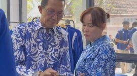 Amsakar Achmad dan Li Claudia Chandra. Foto: Tangkapan Layar