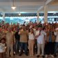 Relawan Setia Putra Tarigan deklarasi dukungan Amsakar-Claudia. Foto: INIKEPRI.COM