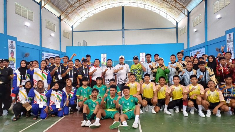 Ketua PSTI Iman Sutiawan buka POPDA IX di Batam. Foto: INIKEPRI.COM