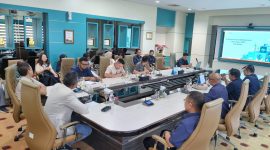 Himpunan Kawasan Industri (HKI) Kepuluan Riau (Kepri) melakukan kunjungan ke Kantor Korporat PT PLN Batam, pada Rabu (24/7) lalu. Foto: PLN Batam untuk INIKEPRI.COM