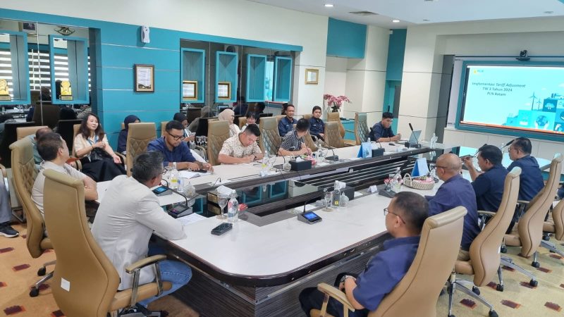 Himpunan Kawasan Industri (HKI) Kepuluan Riau (Kepri) melakukan kunjungan ke Kantor Korporat PT PLN Batam, pada Rabu (24/7) lalu. Foto: PLN Batam untuk INIKEPRI.COM