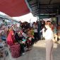 Li Claudia Chandra (LCC) Calon Wakil Walikota Batam bersilaturahmi dengan masyarakat Sei panas, Kecamatan Batam kota. Foto: INIKEPRI.COM
