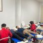 Dalam rangka meningkatkan kepedulian sosial di lingkungan kerja, PT PLN Batam menggelar kegiatan donor darah di Kantor Korporat PLN Batam, Selasa (30/7/2024). Foto: INIKEPRI. COM