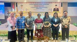 Asisten I Pemerintahan dan Kesejahteraan Rakyat, Thamrin Dahlan, secara resmi membuka kegiatan Pesta Paduan Suara Gerejawi (Pesparawi) LPPD Tingkat Kota Tanjungpinang Tahun 2024, di hotel Bintan Plaza Tanjungpinang, Kepulauan Riau. Foto: Diskominfo Tanjungpinang