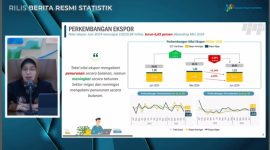 Plt Kepala BPS Amalia Adininggar Widyasanti. Foto: Tangkapan Layar Youtube BPS

