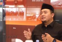 Komisi Pemilihan Umum (KPU) RI memutuskan untuk menunjuk Anggota KPU RI Divisi Hukum dan Pengawasan Mochammad Afifuddin, sebagai Pelaksana Tugas (Plt) Ketua KPU RI menggantikan Hasyim Asy'ari, yang dijatuhkan sanksi pemberhentian oleh Dewan Kehormatan Penyelenggara Pemilu (DKPP). Foto: KPU