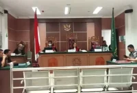 Sidang kasus perobohan Hotel Pura Jaya Beach Resort di Pengadilan Negeri (PN) Batam kembali digelar pada Selasa (23/7/2024). Foto: Istimewa