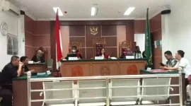 Sidang kasus perobohan Hotel Pura Jaya Beach Resort di Pengadilan Negeri (PN) Batam kembali digelar pada Selasa (23/7/2024). Foto: Istimewa