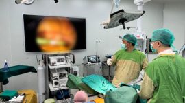 kegiatan Pelayanan Medis Operasi Wanita (MOW) oleh Dokter Spesialis Obstetri Ginekology RSUD Raja Ahmad Tabib. Foto: Diskominfo Kepri