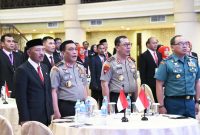 Pembukaan Pemantapan Nilai-nilai Kebangsaan yang diselenggarakan oleh Lembaga Ketahanan Nasional Republik Indonesia (Lemhannas RI) di Pacific Palace Hotel, Kota Batam. Foto: Diskominfo Kepri