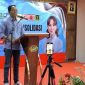 Amsakar Achmad di Silaturahmi dan Konsolidasi Partai Politik pengusungnya bersama Li Claudia Chandra. Foto: INIKEPRI.COM