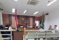 sidang lanjutan kasus perobohan Hotel Pura Jaya Beach Resort, di Pengadilan Negeri Batam, pada Selasa (6/8/2024) siang. Foto: INIKEPRI.COM