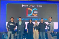 Indonesia Digital Conference (IDC) 2024 yang digelar AMSI dengan tema
