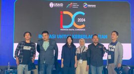 Indonesia Digital Conference (IDC) 2024 yang digelar AMSI dengan tema 