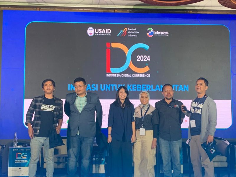 Indonesia Digital Conference (IDC) 2024 yang digelar AMSI dengan tema 