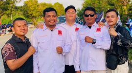 Ketua DPC PROJO Karimun, Wisnu Hidayatullah (kedua dari kiri). Foto: Istimewa