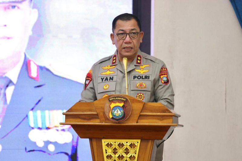 Kapolda Kepri Irjen. Pol. Drs. Yan Fitri Halimansyah, M.H. Foto: INIKEPRI.COM