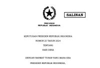 SK Presiden RI. Foto: Setkab.go.id