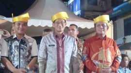 Pj. Wali kota Tanjungpinang, Andri Rizal menghadiri malam pembukaan Tanjungpinang Fest 2024 di Jalan Merdeka, Minggu (4/8/2024) malam. Foto: Diskominfo Tanjungpinang