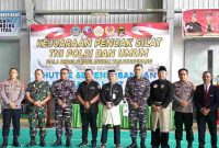 Pusat Penerbangan Udara TNI AL (Lanudal) Tanjungpinang melaksanakan Kejuaraan Pencak silat TNI Polri dan Umum di Hanggar Lanudal Tanjungpinang, Jum'at (9/8/2024). Foto: Diskominfo Tanjungpinang