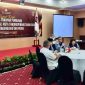 Komisi Pemilihan Umum (KPU) Kota Tanjungpinang menggelar rapat kerja publikasi tahapan Pemilihan Wali Kota dan Wakil Wali Kota Tanjungpinang 2024, di Aston Tanjungpinang Hotel & Conterence Center, Jum'at (23/8/2024). Foto: Diskominfo Tanjungpinang